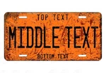Personalize Custom License Plate Tag Any State Auto Car Motorcycle Atv Moped Etc. Fixed Price $19.69.