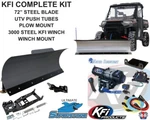 Kfi Yamaha '14-'22 Viking Complete Plow Kit 72" Blade W/ 3000#STEEL. Fixed Price $1242.80.