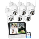 Anran Cctv Security Camera System Wifi 5MP Ip 2WAY Audio 360 Ptz 12" Monitor 2TB. Fixed Price $239.99.