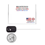 Tiny Covert Wireless Spy Bug Audio Voice Transmitter 15 Days 440 Feet Fm Vhf. Fixed Price $35.99.