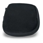 Plantronics Black Mesh Zippered Headset Carrying Case Travel Pouch Protector. Fixed Price $12.99.