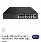 Port Poe Switch 120W Cctv 100M Ethernet Uplink Unmanaged IEEE802.3AF/AT. Fixed Price $24.99.