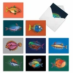 The Best Company 10 Assorted Thank You Notecards Bulk Box Set 4 5.12 I.... Fixed Price $23.04.